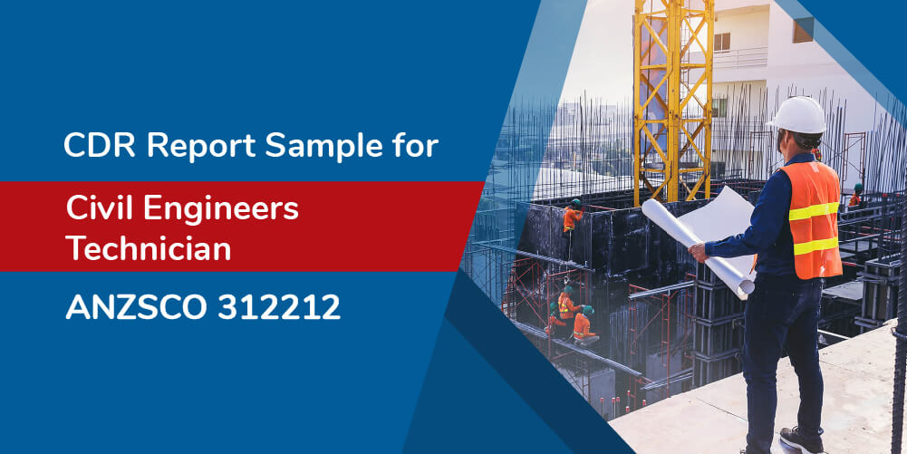 CDR Sample for Civil Engineering Technician