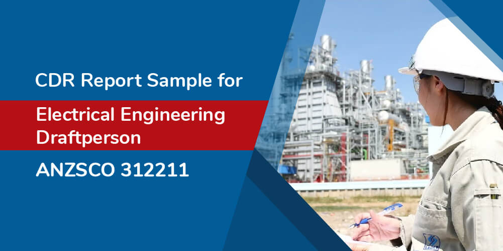 CDR Sample for Electrical Engineering Draftsperson