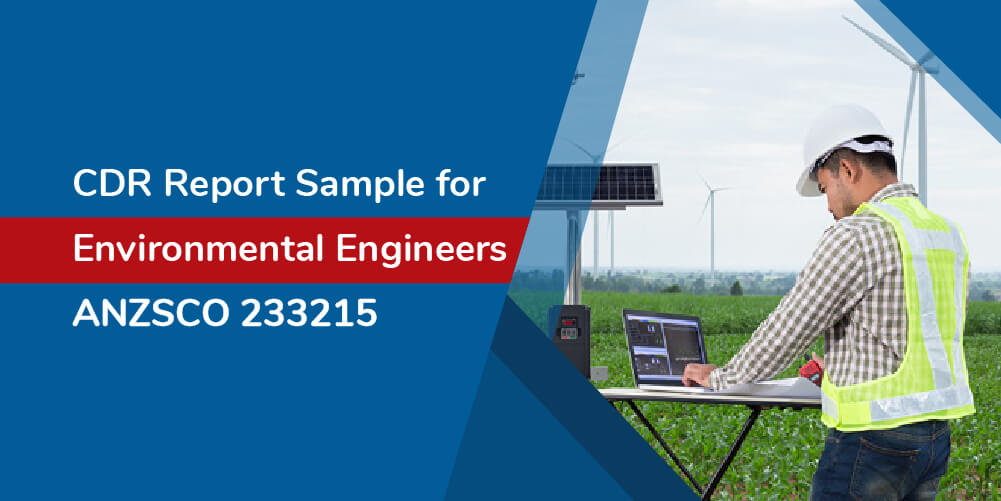 CDR Sample for Environmental Engineers