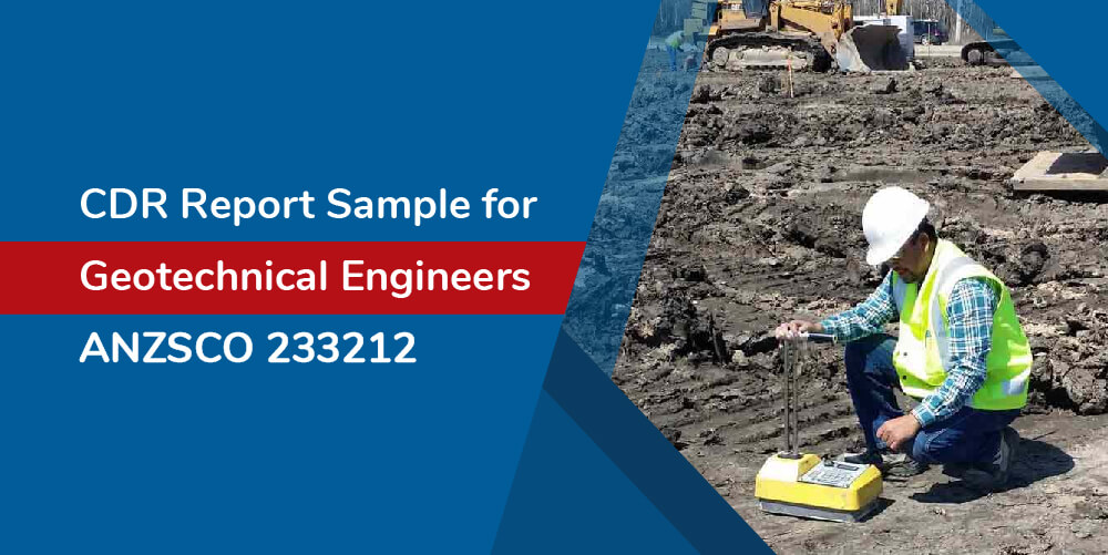CDR Sample for Geotechnical Engineers